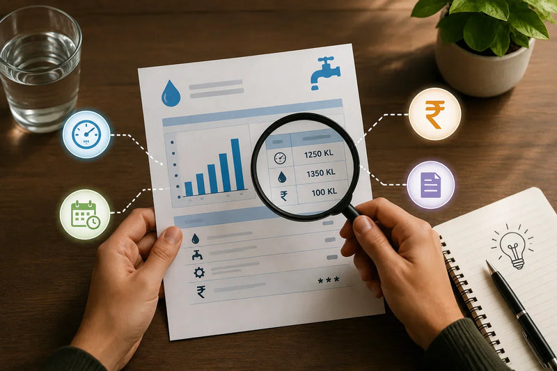 How to Read Your Water Bill A Complete Guide for Indian Households