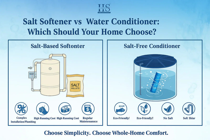 Salt softener vs water conditioner: Which should your home choose?