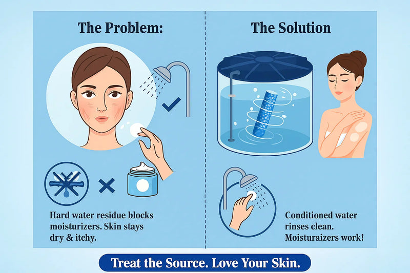 Winter skincare and hard water: Protect your skin the smart way