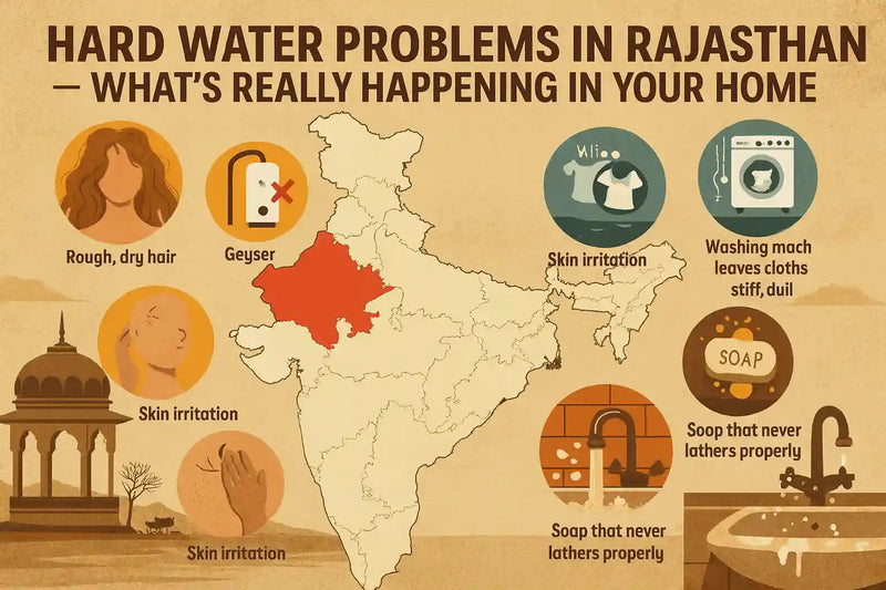 Hard Water Problems in Rajasthan – What’s Really Happening in Your Home