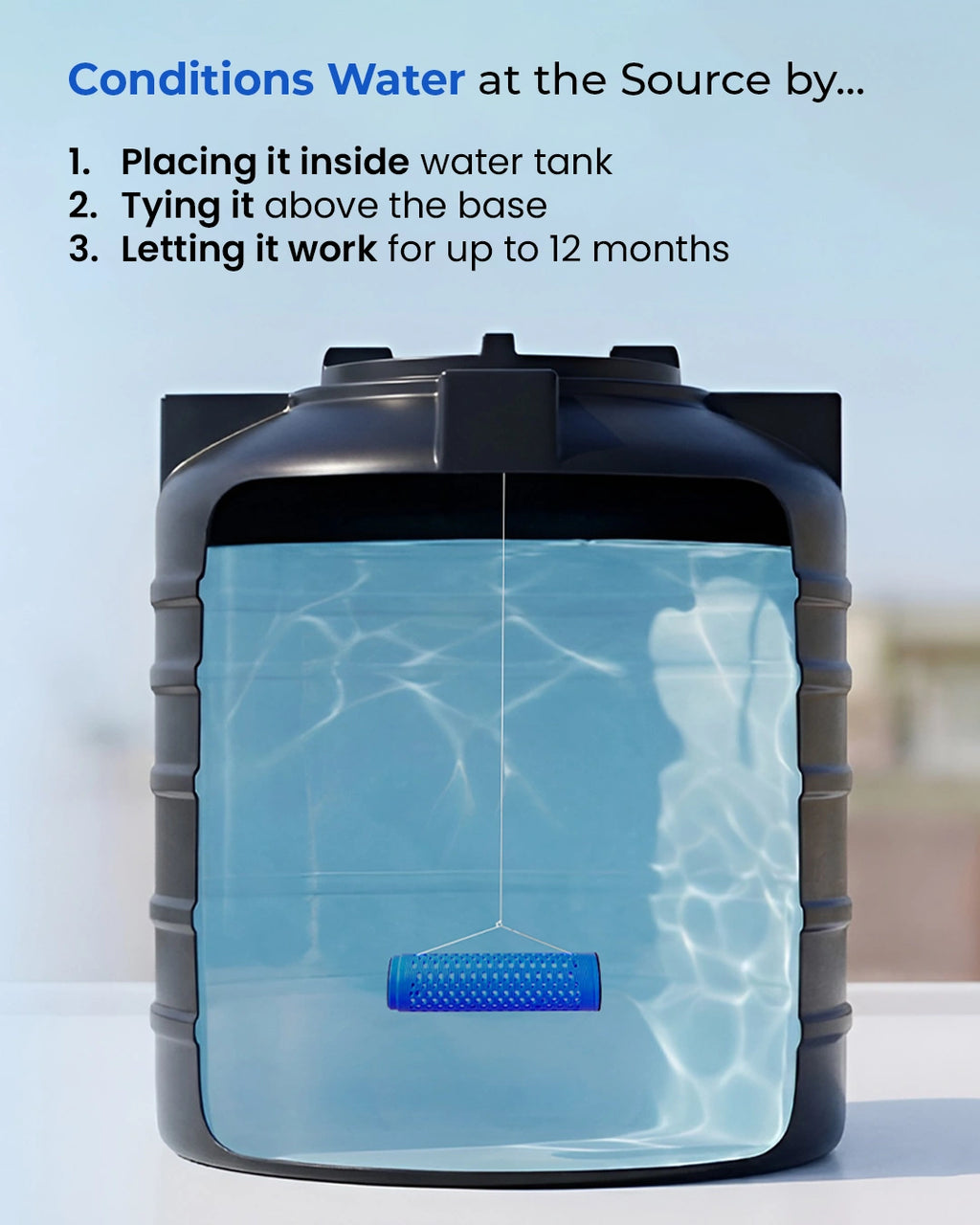 HARD2SOFT Hard Water Conditioner (Pack of 5)