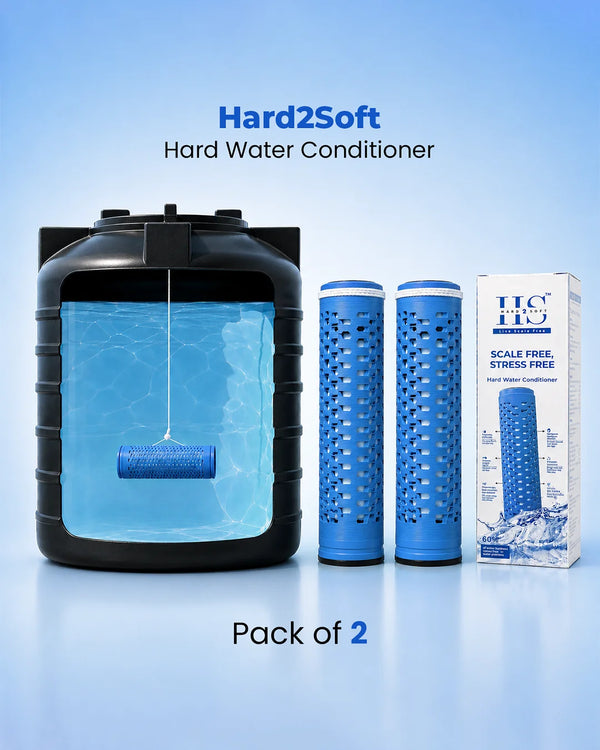 HARD2SOFT Hard Water Conditioner (Pack of 2)