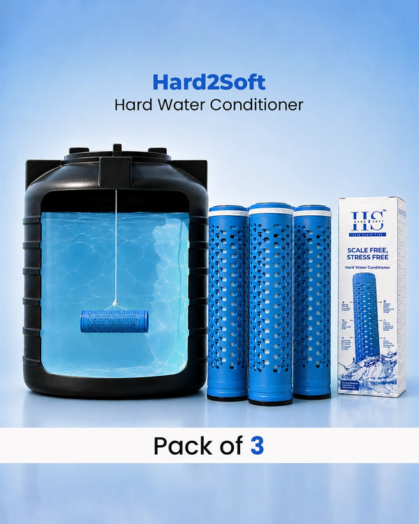 Hard2Soft Descaler and Water Conditioner (Pack of 3)