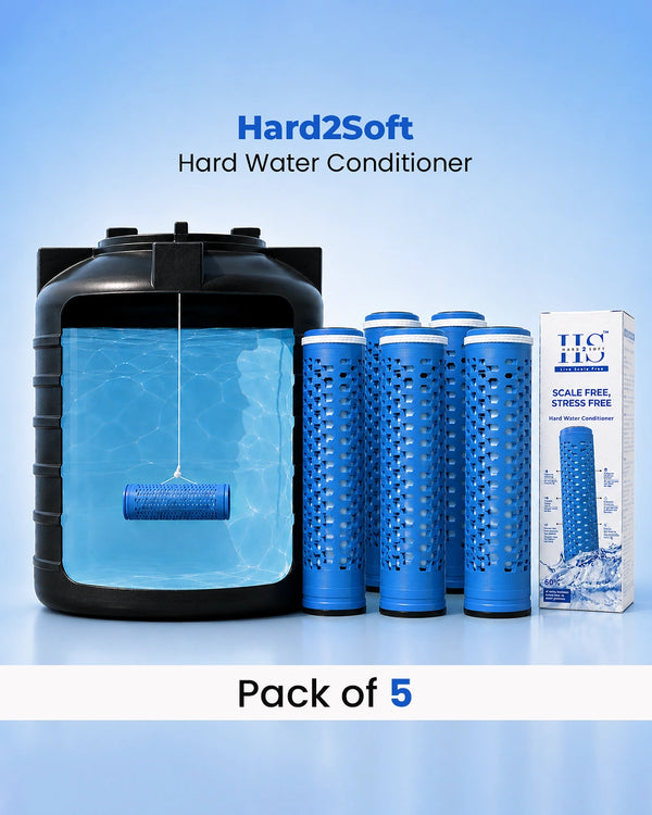 Hard2Soft Descaler and Water Conditioner (Pack of 5)
